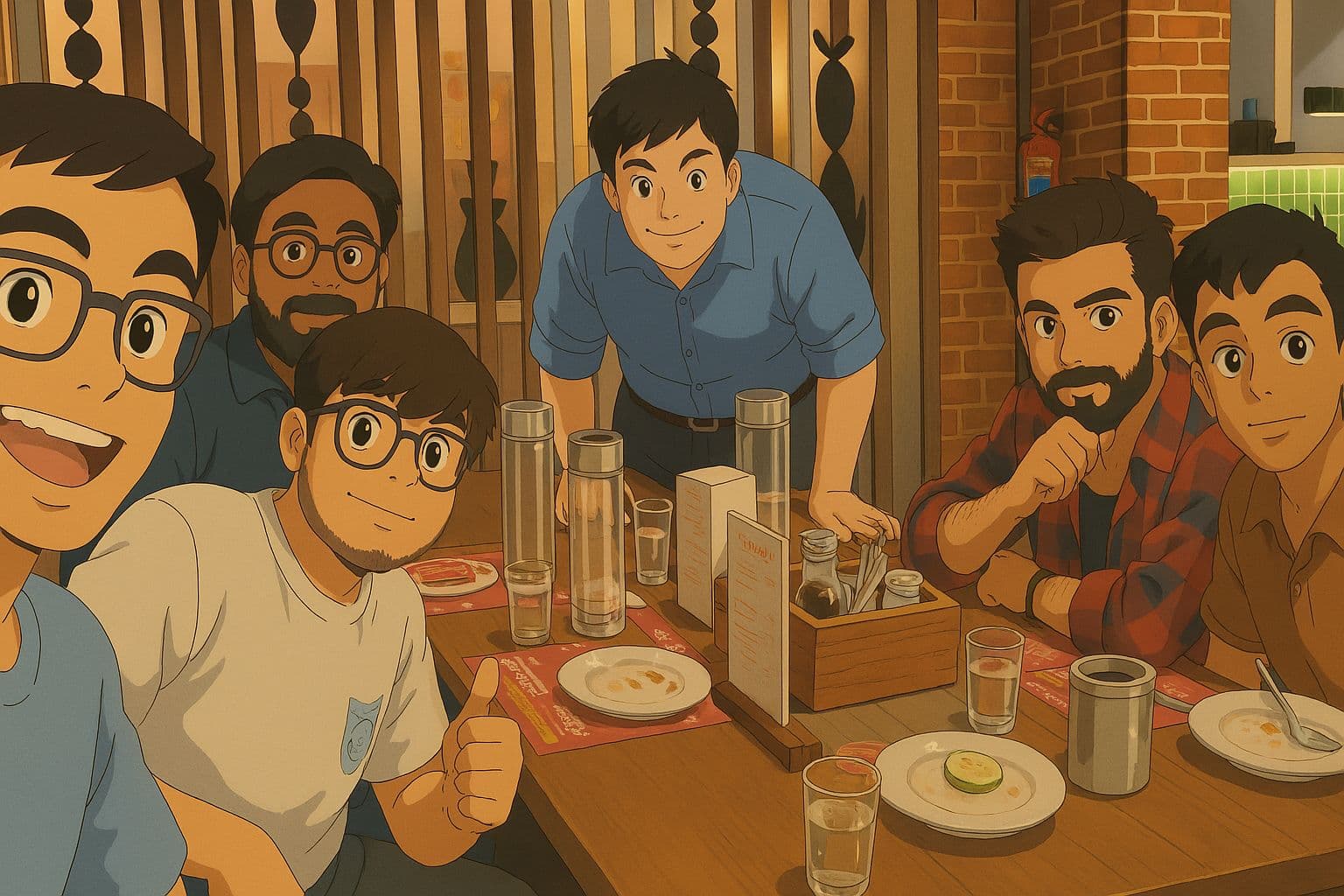 Real photo converted to Ghibli